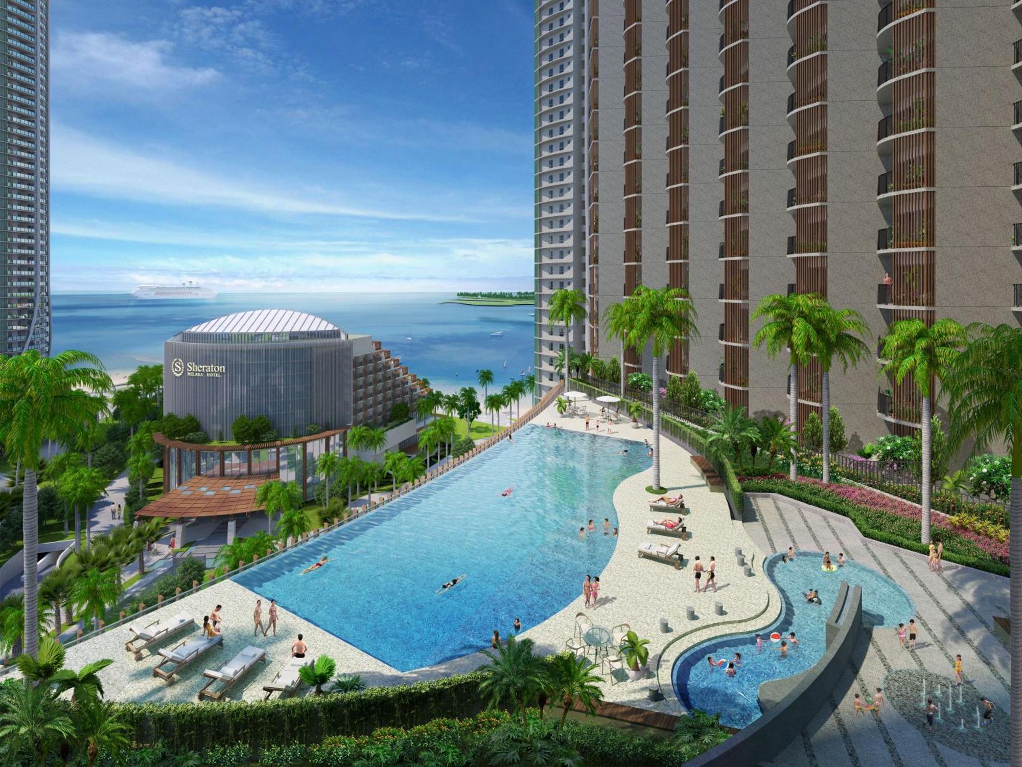 Birkin International Hotel Malacca Exteriör bild